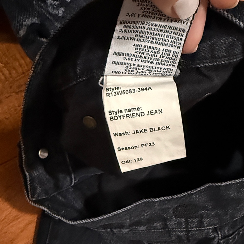 R13 boyfriend jeans - Picture 4 of 4